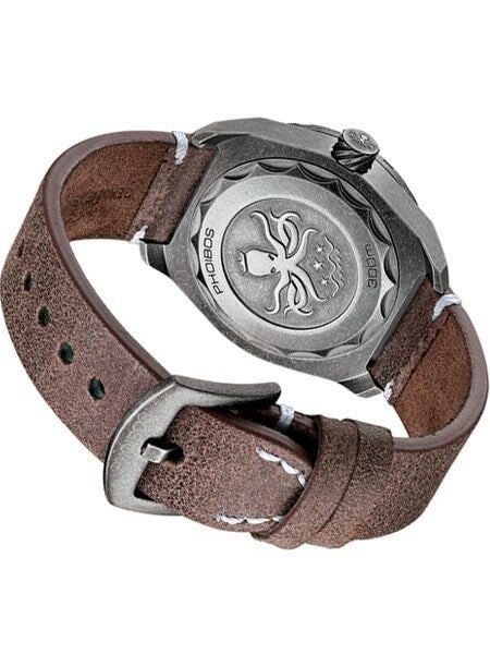 Scratch and Dent - PHOIBOS Black Proteus 300-Meter Automatic Dive Watch with AR Double Dome Sapphire Crystal #PY028C