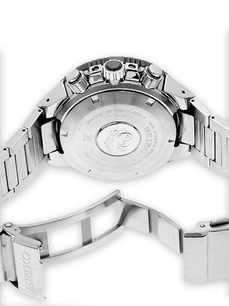 Seiko Prospex Trans Ocean Automatic Dive Chronograph with Blue Dial and Sapphire Crystal #SBEC003