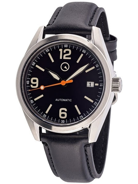 Islander Automatic Watch with Leather Strap and an AR Dome Sapphire Crystal #ISL-53