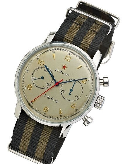 Scratch and Dent - Seagull 1963 Hand Wind Mechanical Chronograph #6488-2901C