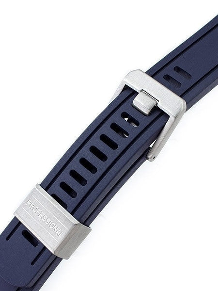 Crafter Blue 22mm NBR Rubber Watch Strap for SEIKO SKX007-009-011 Curved End #CB05B-22A20BZZ