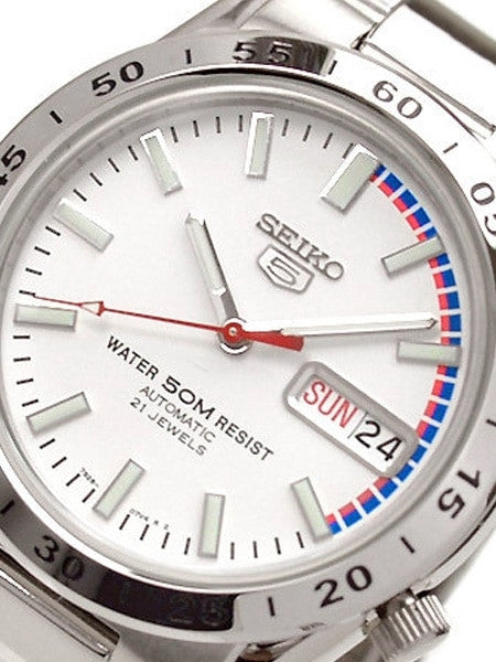 Seiko 5 Automatic Sport Watch with Stainless Steel Bracelet #SNKE07K1