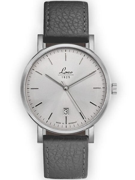 Laco Classic Silber 40 Automatic Dress Watch with a Silver Dial, 40mm Case #862080