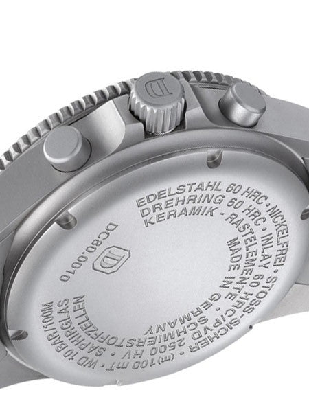 Damasko 42mm Chronograph, Green, with 60-Minute Stopwatch Function #DC80
