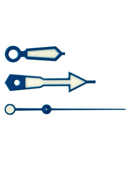 Blue SKX-Style Luminous Watch Hands For Seiko SKX007, SKX009, SKX011, SKX173, etc. Watches #H08