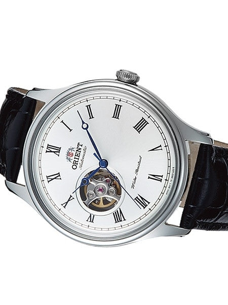 Orient Envoy Open-Heart Automatic Watch with Leather Strap #AG00003W