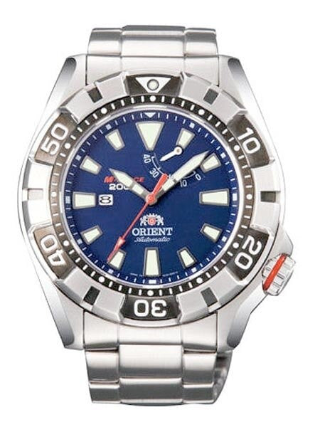 Orient M-Force Automatic Blue Dive Watch with Power Reserve Meter #SEL03001D
