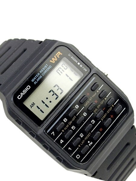 Casio Digital Dual Time Watch with Databank Calculator #CA-53W-1