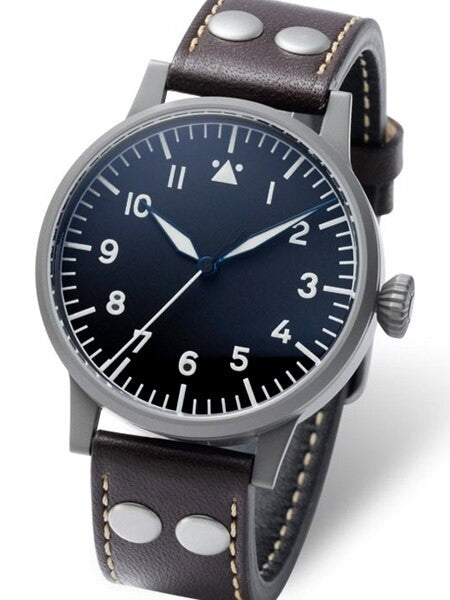 Scratch and Dent - Laco Munster Type A Dial Swiss Automatic Pilot Watch with Sapphire Crystal #861748