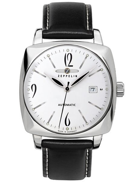 Graf Zeppelin LZ121 Mediterranee Automatic Watch with Exhibition Back #7750-1