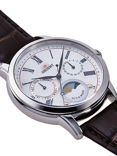 Orient Petite Sun and Moon Quartz Watch with Sapphire Crystal #RA-KA0005A10A