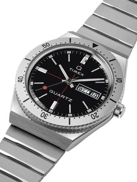 Todd Synder Timex Q Reissue of 1970's 38mm Stainless Steel Bracelet Watch #TW2T95500JR