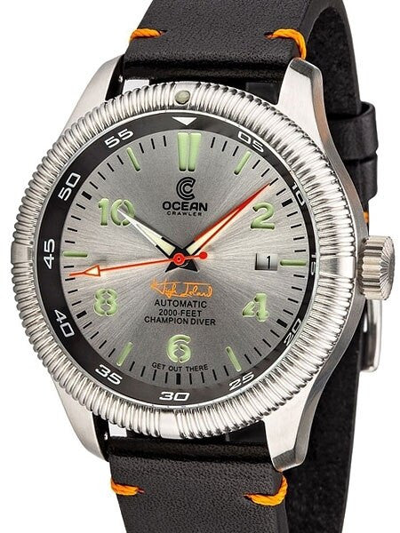 Ocean Crawler Champion Diver Swiss Automatic Watch with AR Sapphire Crystal #CD-226