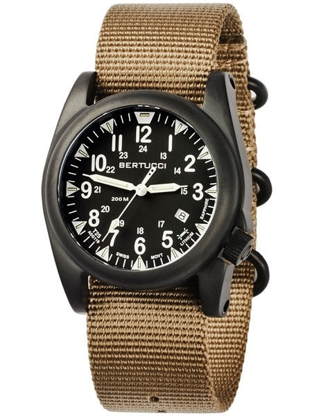 Bertucci A-5S Ballista Field Watch with Swiss Micro Tube Illumination #13552