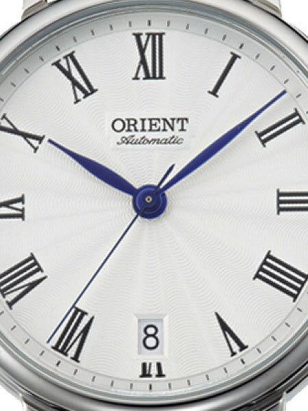 Orient Soma Automatic Dress Watch with White Dial and Stainless Steel Case #ER2K004W