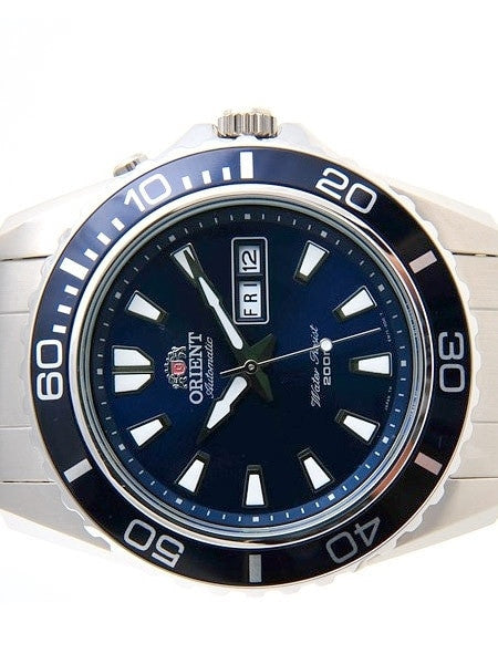 Orient Blue XL Automatic Dive Watch on a Bracelet #CEM75002D