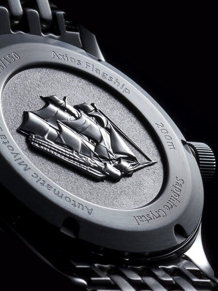 Axios Flagship 40 Ajax 200-Meter Automatic Dive Watch with Box AR Sapphire Crystal #AX-02