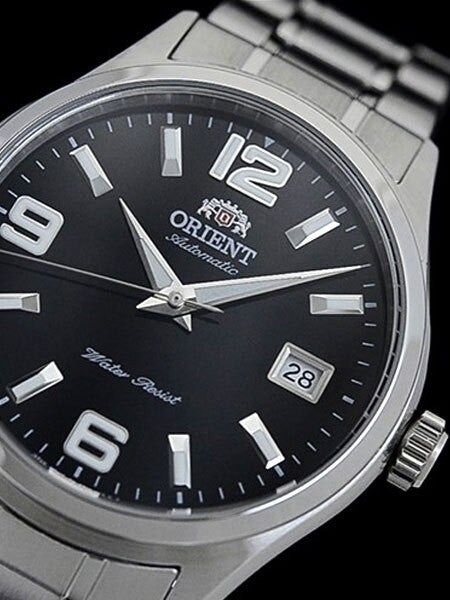 Orient Chicane Automatic Watch with Black Dial, Stainless Steel Case #ER1X001B