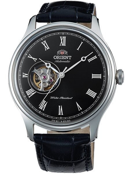 Orient Envoy Open-Heart Automatic Watch with Leather Strap #AG00003B
