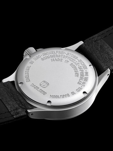 Damasko Swiss ETA Automatic with a 40mm Bead-Blasted Case, Black Dial #DA38