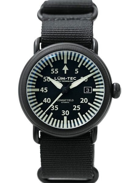 Lum-Tec Combat Field X3 Swiss Automatic Watch with Double Curved Sapphire Crystal #X3