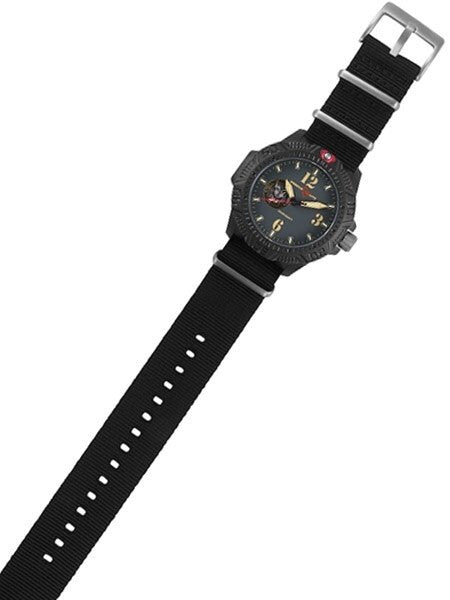 Armourlite Automatic Watch with Tritium Illumination, 47mm Polycarbonate Case and Military Strap #AL1201