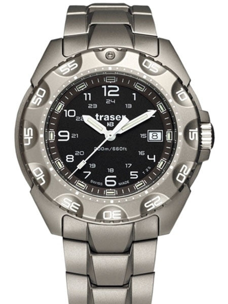 Traser P49 Special Force 100 Titanium Watch, Sapphire Crystal #105485