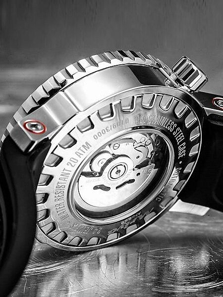 Vostok-Europe Mriya Automatic 200 Meter Dive Watch with SuperLuminova #5555235