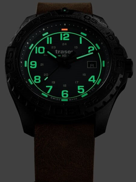 Traser Swiss Tactical Watch with Trigalight Illumination and AR Sapphire Crystal #109038