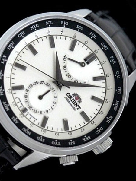 Orient Adventurer Automatic Watch with Power Reserve Meter and Sapphire Crystal #FA06003Y