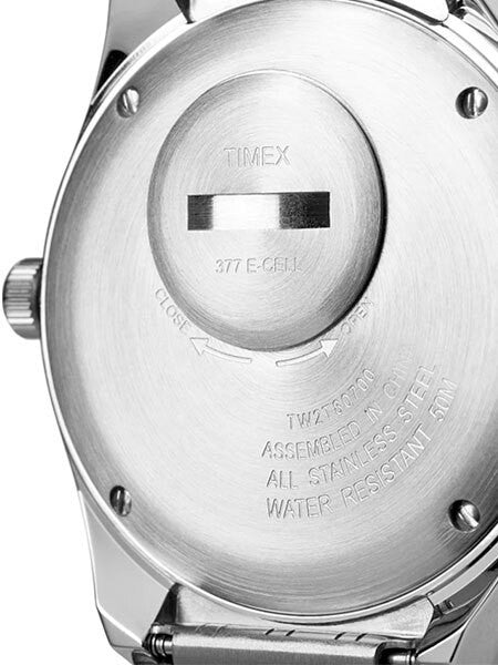 Q Timex Reissue of 1970's 38mm Stainless Steel Bracelet Watch #TW2U71300ZV