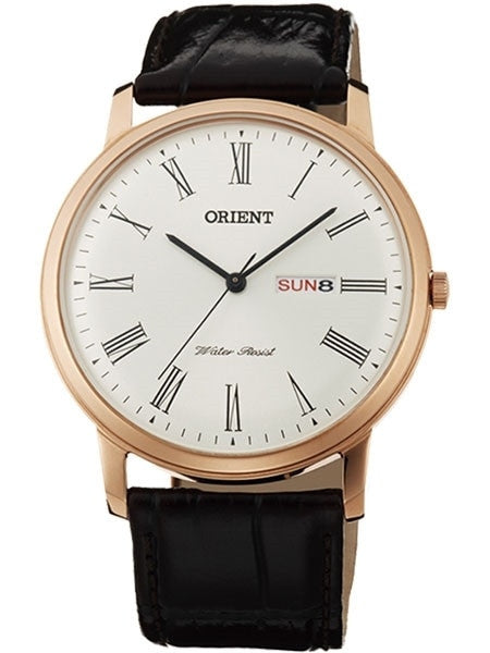 Orient Capital 2 Quartz Analog Dress Watch with Day and Date #UG1R006W