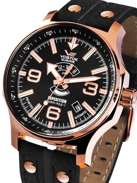 Vostok-Europe Expedition North Pole Automatic Watch with Day-Night Indicator #595B536