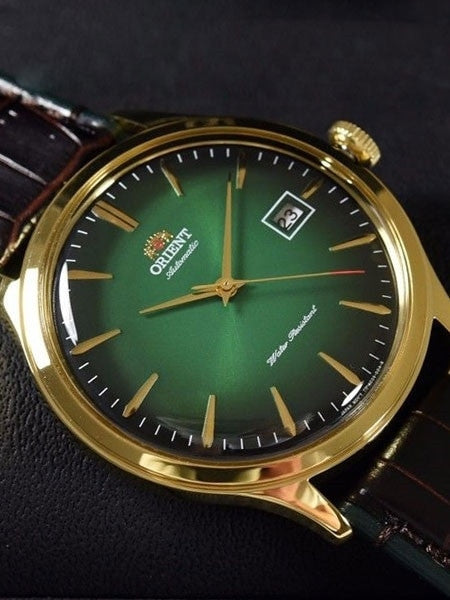 Orient Version 4 Automatic Dress Watch with Green Dial #AC08002F