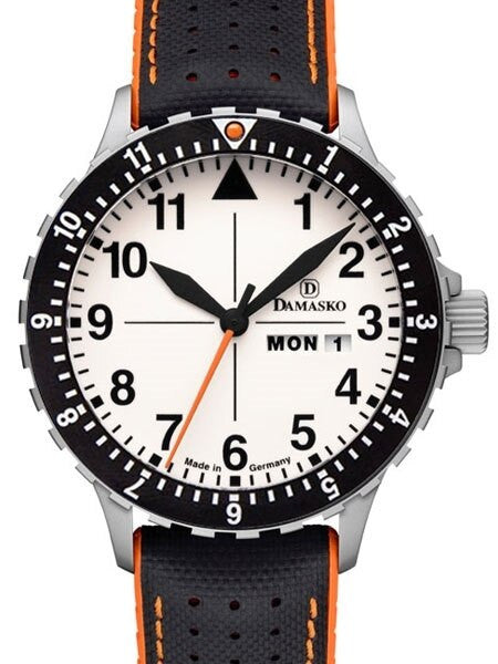 Damasko Swiss ETA Automatic with a Rotating 12-hour Bezel and Stainless Steel Case #DA43