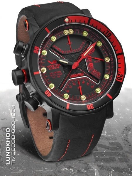 Vostok-Europe Lunokhod-2 Multi-Function Quartz Diver with Tritium