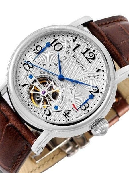Sea-Gull 40mm Automatic Retrograde Watch with Sapphire Crystal #M172S