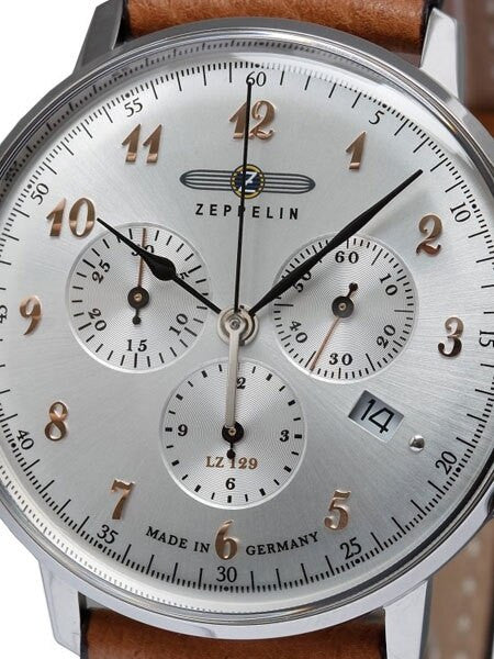 Graf Zeppelin Hindenburg Swiss Quartz Chronograph Watch #7088-5