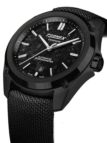 Formex Essence Leggera Swiss Automatic Chronometer with Forged Carbon Dial #0330-4-6399-811