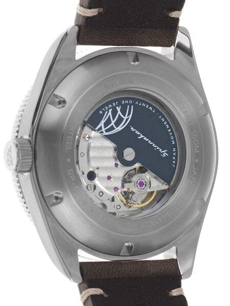 Spinnaker Croft Automatic Sports Watch with 43mm Case and Brown Dial #SP-5058-02
