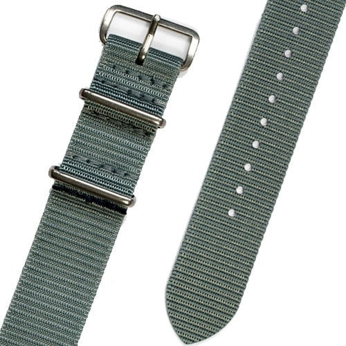 ADPT Sage Nylon Strap with 316L Stainless Steel Buckle and Keepers  #MSN-ADPTSAG