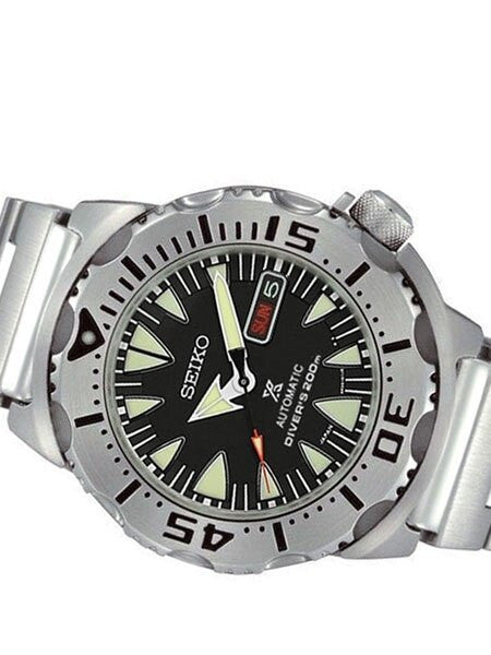 Seiko 2nd Generation Black Monster Automatic Made-in-Japan Version #SRP307J1