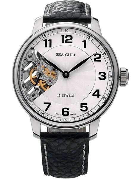Sea-Gull 45mm Semi-Skeleton Hand Winding Mechanical Watch #M222SK