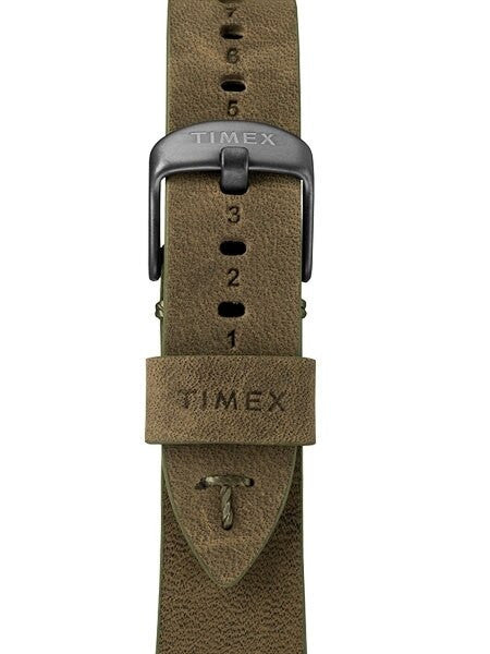 Timex 40mm MK1 Quartz Watch with Black Dial and INDIGLO Night-Light #TW2R97000VQ