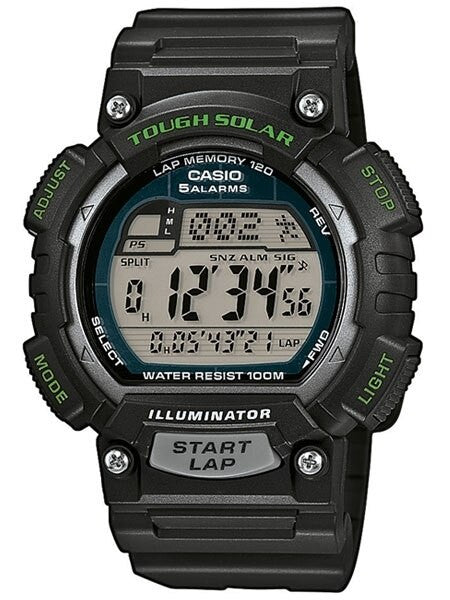 Casio Tough Solar-Light Powered Digital World Time Chronograph Alarm #STL-S100H-1AV