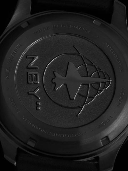 NB Yaeger Swiss Automatic Pilot Watch with Sapphire Crystal #DELTA-PVD-C2