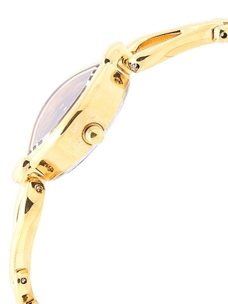 Titan Ladies Raga Jewelry Inspired Gold-Tone Quartz Watch with Bracelet #2455YM02