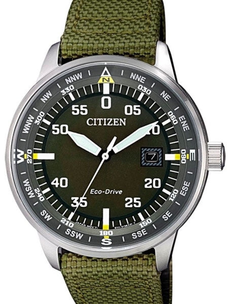 Citizen Eco-Drive Type B Dial Pilot Watch #BM7390-22X — Long