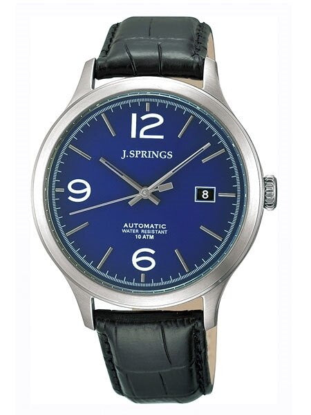 J. Springs Automatic Dress Watch with 42mm Case and Blue Dial #BEA017