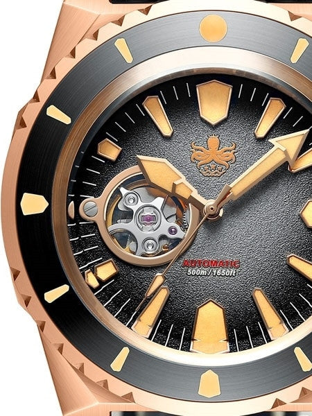 Phoibos PY027C 500 meter Leviathan Automatic Dive Watch with